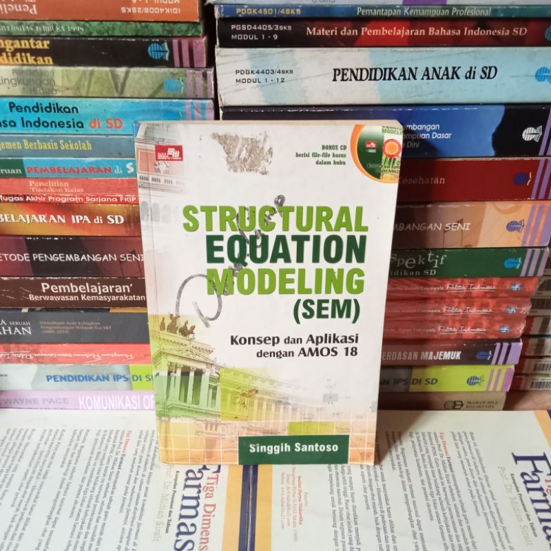 Jual OROGINAL BUKU STRUCTURAL EQUATION MODELING ( SEM ) | Shopee Indonesia