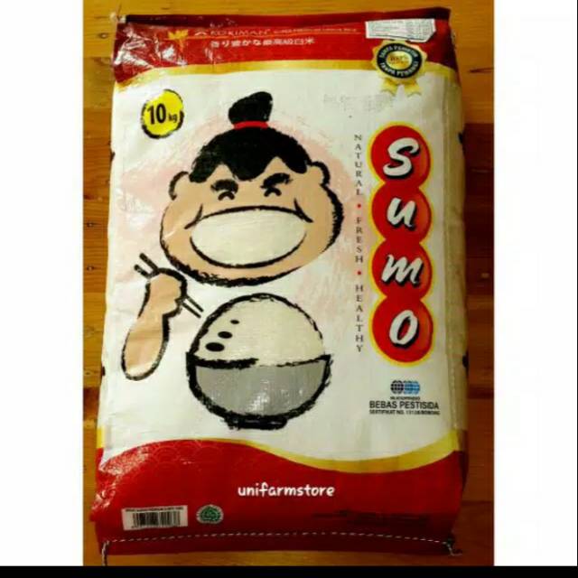 Jual Beras Sumo Kemasan Merah Premium Berat 10 Kg | Shopee Indonesia