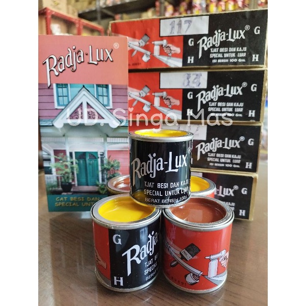 Jual Radja Lux Cat Kayu & Besi 100gr | Shopee Indonesia