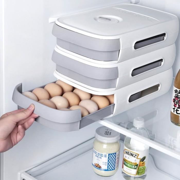 Jual Box Kotak Laci Telur Tempat Penyimpanan Telor Egg Box Storage ...