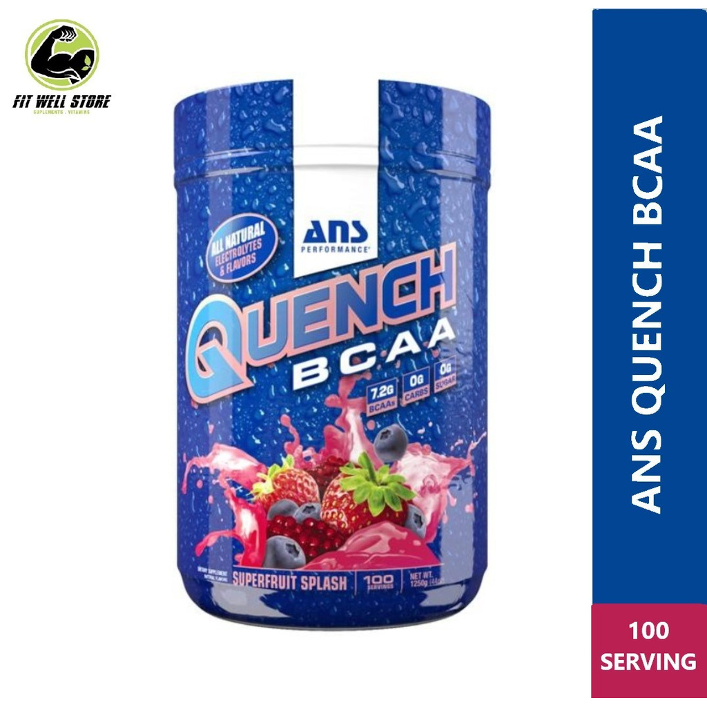 Jual ANS QUENCH BCAA 100 servs ANS BCAA RSP Amino Lean Xtend BCAA Amino