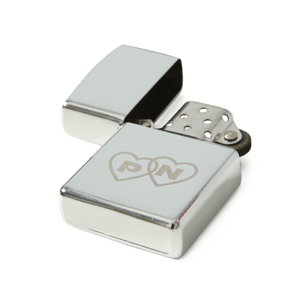 Jual Peoples lighter back in love - silver | Shopee Indonesia