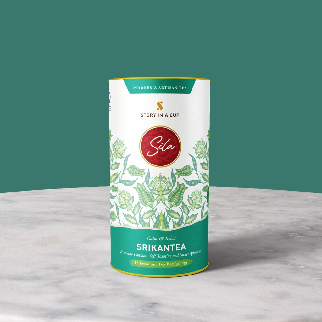 Jual Sila Artisan Tea | Srikantea | Canister | Teh Premium | Green Tea ...