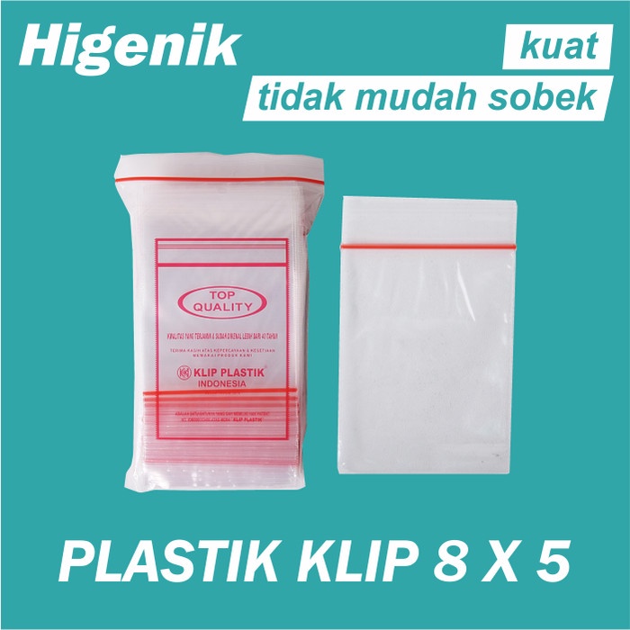 Jual Plastik Klip 8 X 5 Cm Klip Saus Bumbu Isi 100 Pcs Shopee Indonesia 5999