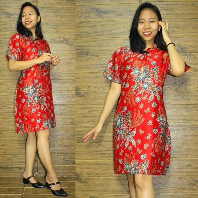 Model dress batik modern 2018 hotsell