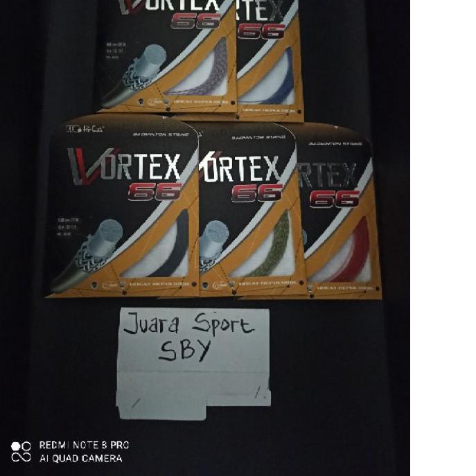 Jual ℗ Senar Badminton Hiqua Vortex 66 Grosir Tanpa Pasang ☇ | Shopee ...