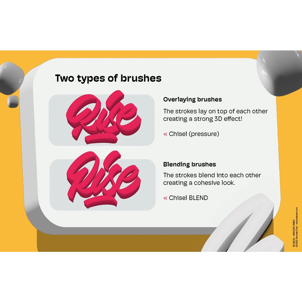 Jual Procreate Brush - 3D Pack Brushes for Procreate with Manual ...