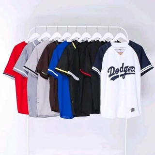 BISA COD ] DODGERS BAJU JERSEY BASEBALL - JERSEY BASEBALL PREMIUM - BAJU  JERSEY - BAJU BASEBALL