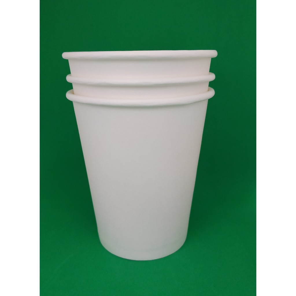Jual Paper Cup Tebal 12 oz (50 pcs) / Cup Kopi Susu / Cup Kertas / Cup ...