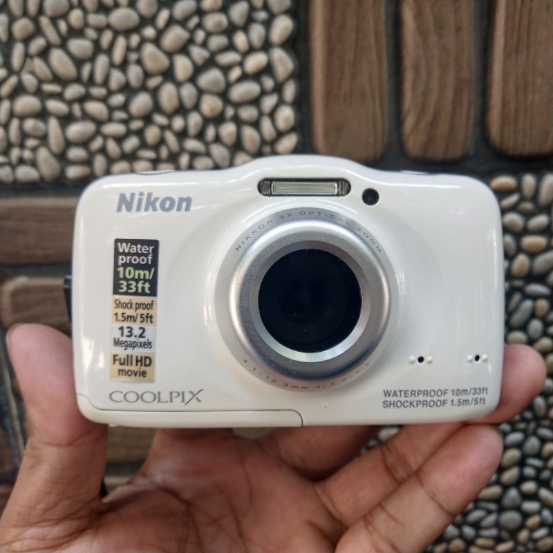 Jual Nikon Coolpix S32 Waterproof Kamera UnderWater Shopee Indonesia