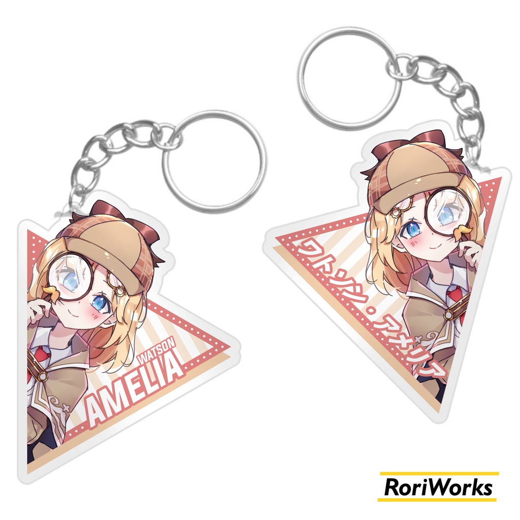 Jual Keychain Anime - Amelia [hololive] | Shopee Indonesia