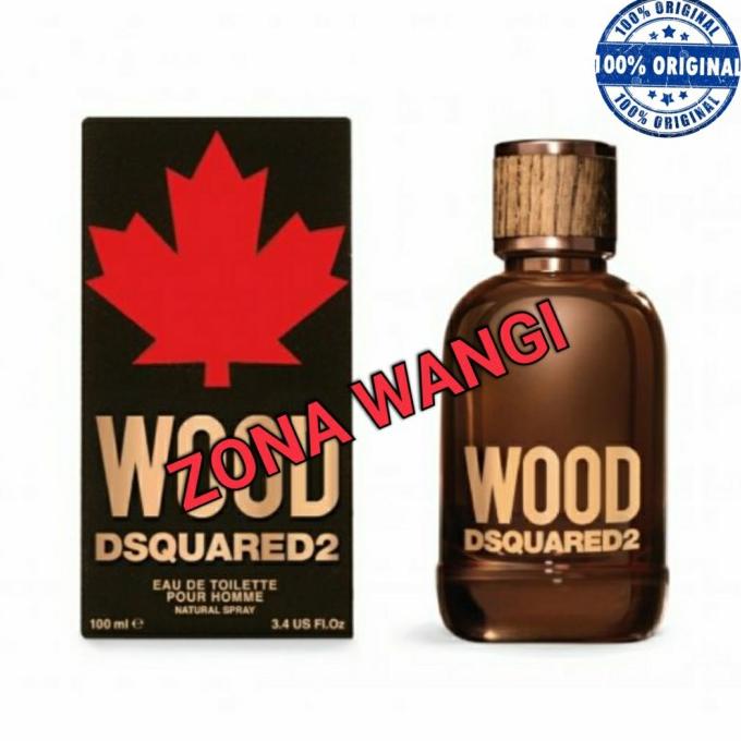 Jual Parfum Original - Dsquared2 Wood For Him | Shopee Indonesia