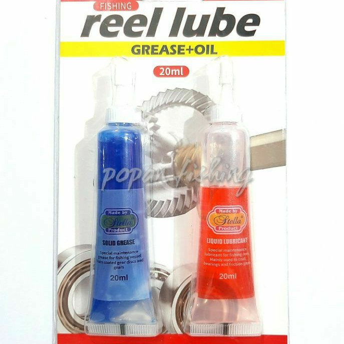 Jual Reel Lube Stella Grease + Oil Minyak Pelumas Pancing | Shopee ...