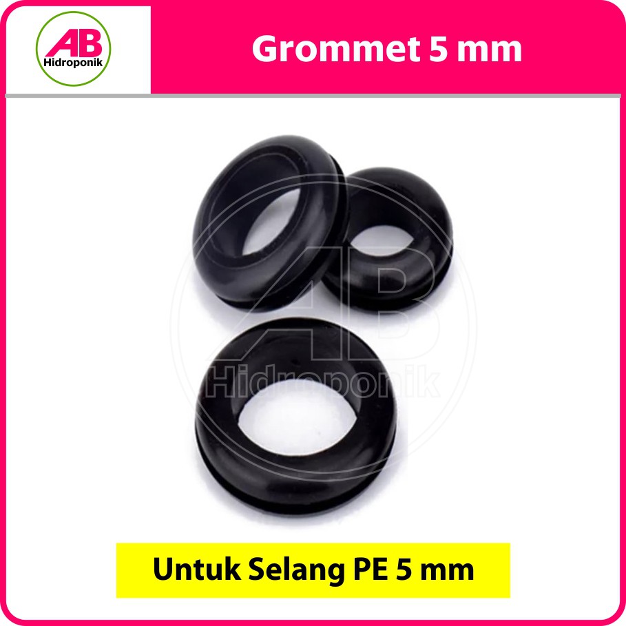 Jual Karet Grommet Mm Seal Hidroponik Untuk Selang Pe Pu Pvc Shopee Indonesia