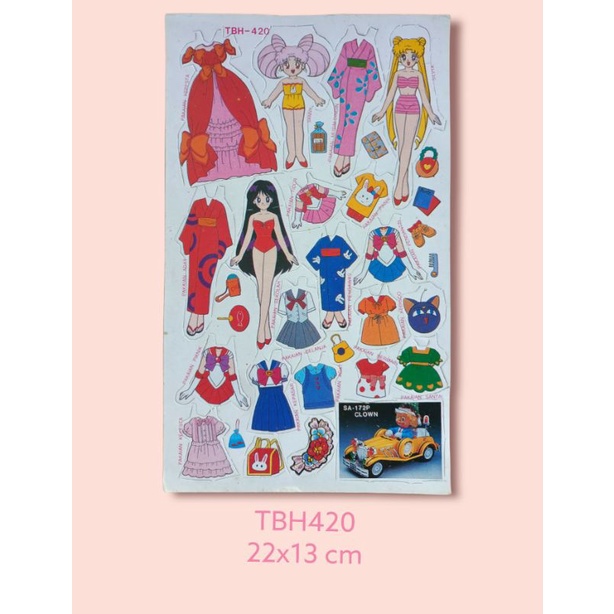 Jual [ori] Mainan BP Bongkar Pasang Jadul Sailor Moon | Shopee Indonesia