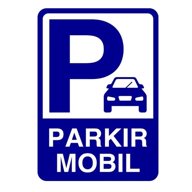 Jual Rambu Parkir Mobil Model Kotak 35cm x 50cm | Shopee Indonesia