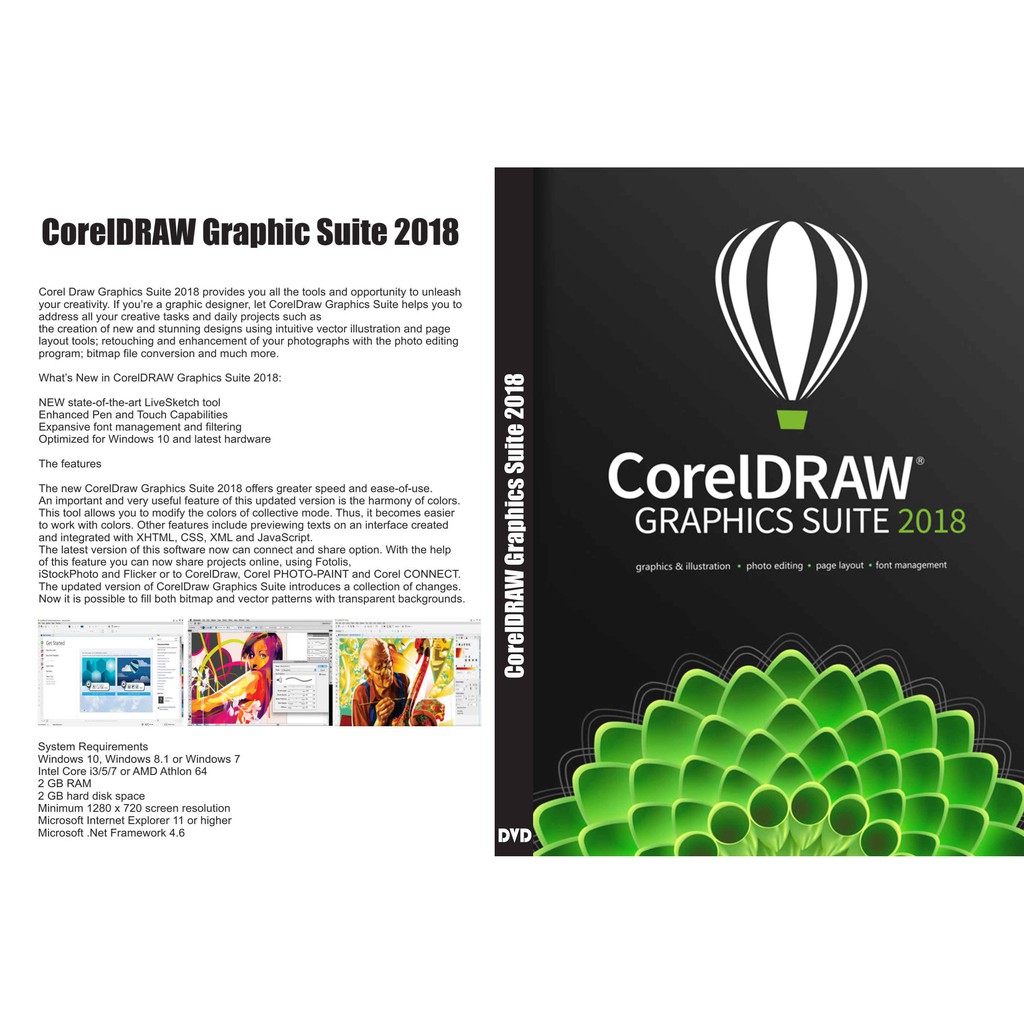 Jual PROGRAM PC CorelDRAW Graphics Suite 2018 | Shopee Indonesia