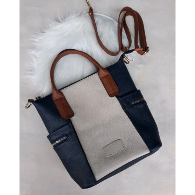 Jual Tas kombinasi warna Garut Bahan Premium By Radores Leather