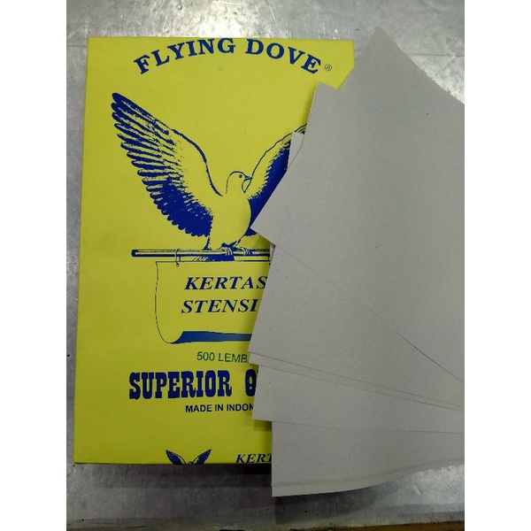 Jual Kertas Stensil Kertas Buram Stencil Paper Kertas Koran Kertas Flip Chart Folio F Flying