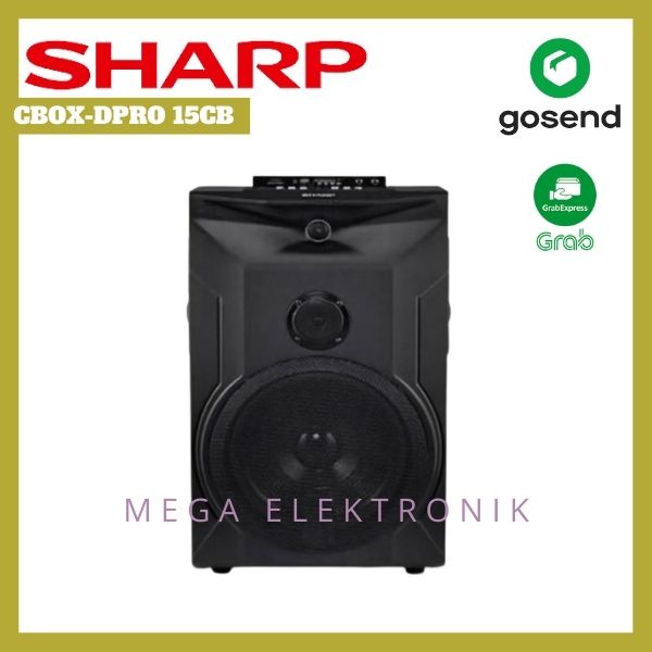 Jual Sharp Cbox Dpro Cb Speaker Aktif Inch Cboxdpro Cb Shopee Indonesia