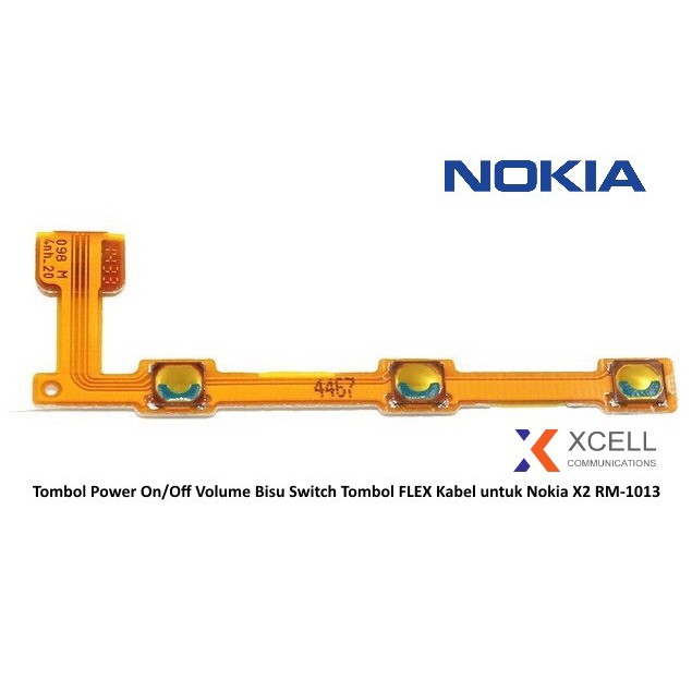 Jual Nokia X Android Rm Flex Switch Tombol Power On Off Dan