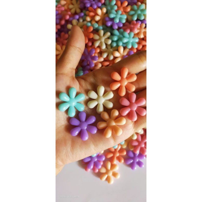 Jual Bahan Craft Mote Bunga / 30 gram | Shopee Indonesia