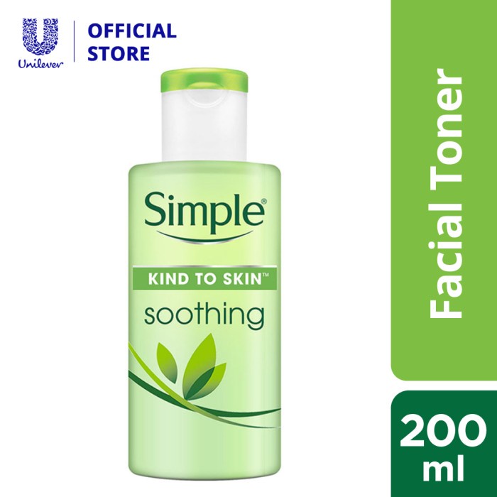 Jual Simple Kind To Skin Soothing Facial Toner 200ml Shopee Indonesia