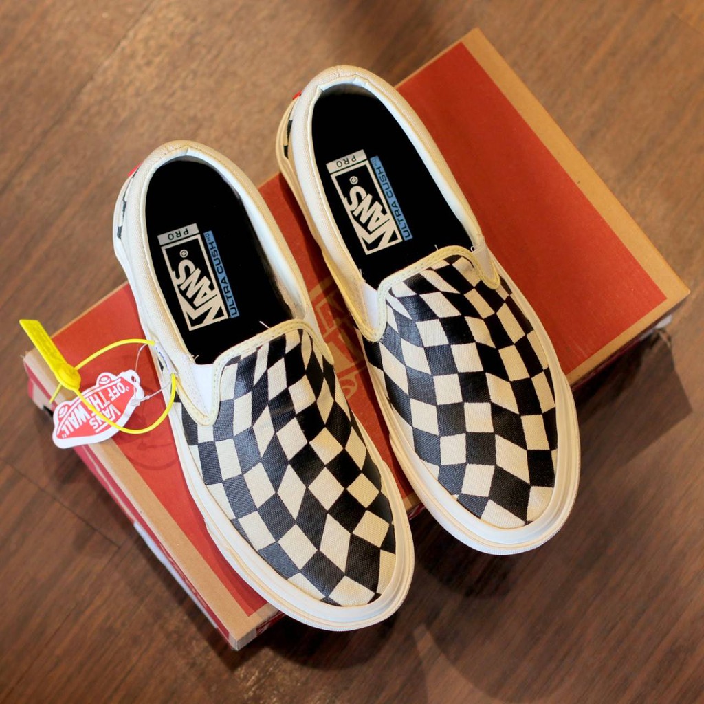 Jual Sepatu Premium Import Limited Edition Sepatu Vans Slip On Chekerboard Vertigo Sepatu Pria Terlaris Shopee Indonesia