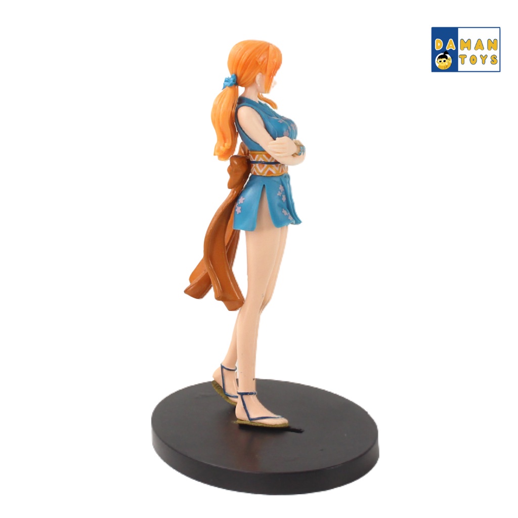 Jual DToys Action Figure One Piece Nami Realistic Shape Lovely ...