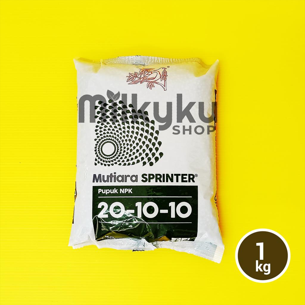 PUPUK MEROKE MUTIARA SPRINTER 1 KG KEMASAN PABRIK NPK