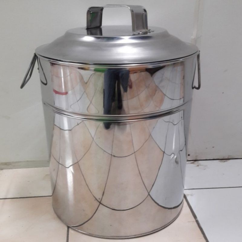 Jual Panci Bakso Stainless Dandang Bakso Tong Bakso Stainless 35cm