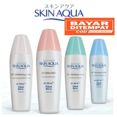 Jual [ COD ] ORIGINAL SKIN AQUA SPF 50 PA +++ / 30 PA ++ / 25 PA ...