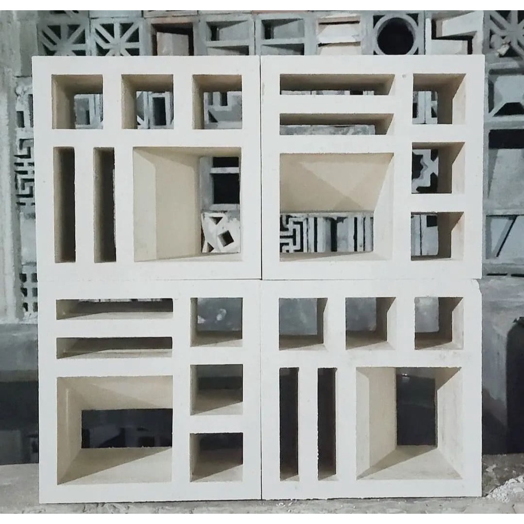 Jual Roster Beton Motif Nako Kupat Minimalis SR ROSTER BETON | Shopee ...