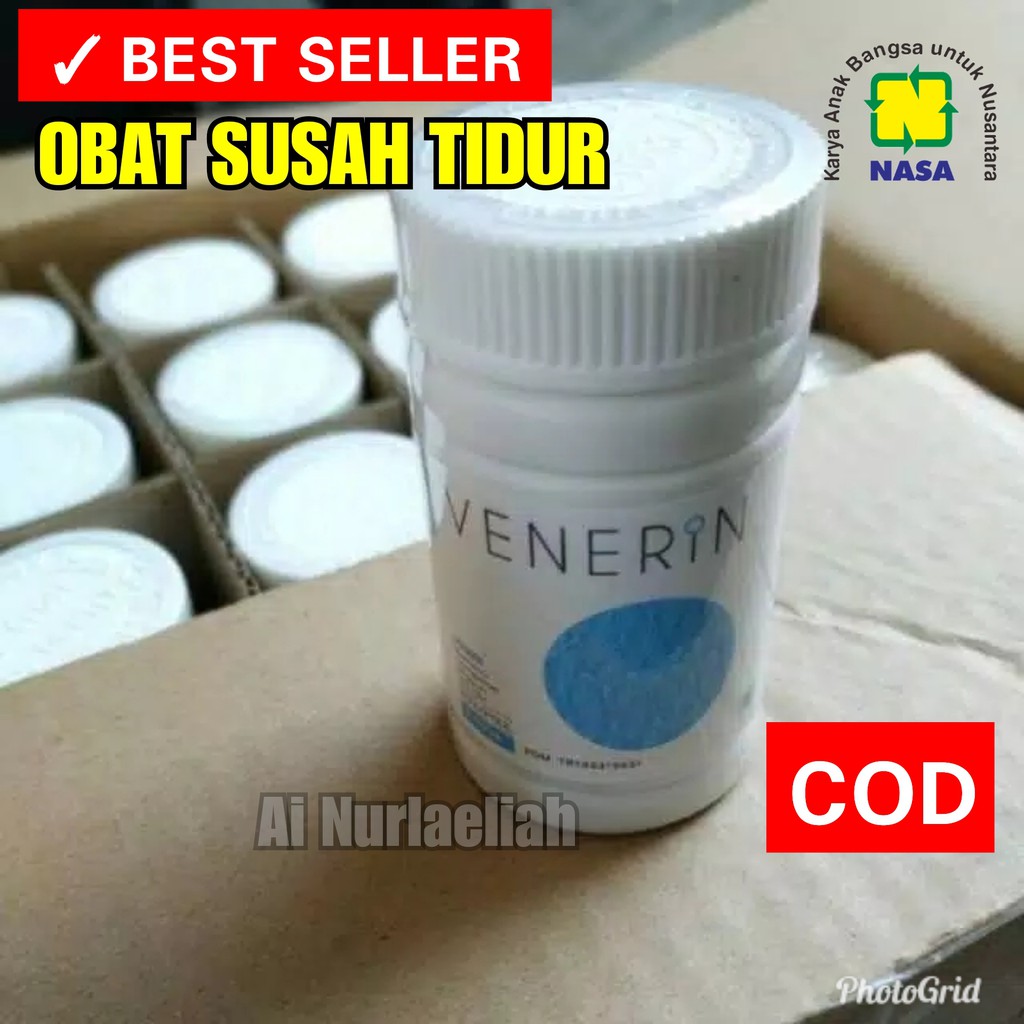 Jual VENERIN 30 KAPSUL OBAT SUSAH TIDUR OBAT LELAP TIDUR BPOM | Shopee  Indonesia