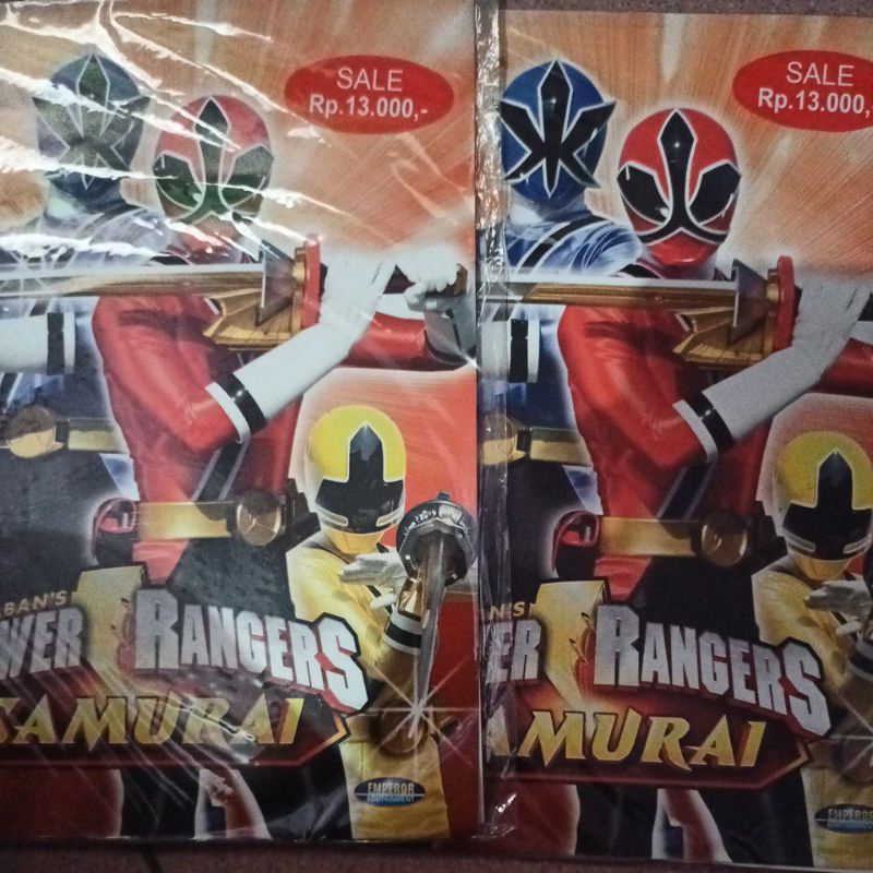 Jual VCD original power rangers samurai | Shopee Indonesia