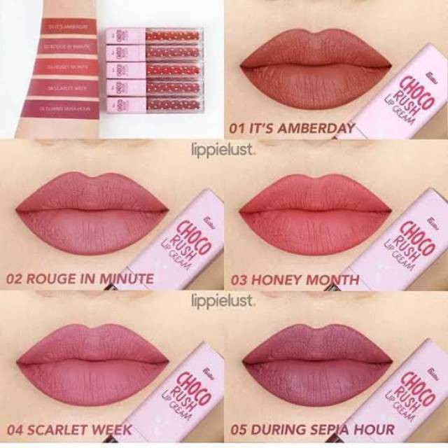 Jual Fanbo Choco Rush Lip Cream Shopee Indonesia