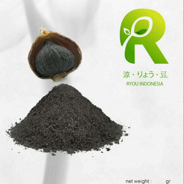 Jual Premium Aged Black Garlic Powder 50gr Shopee Indonesia