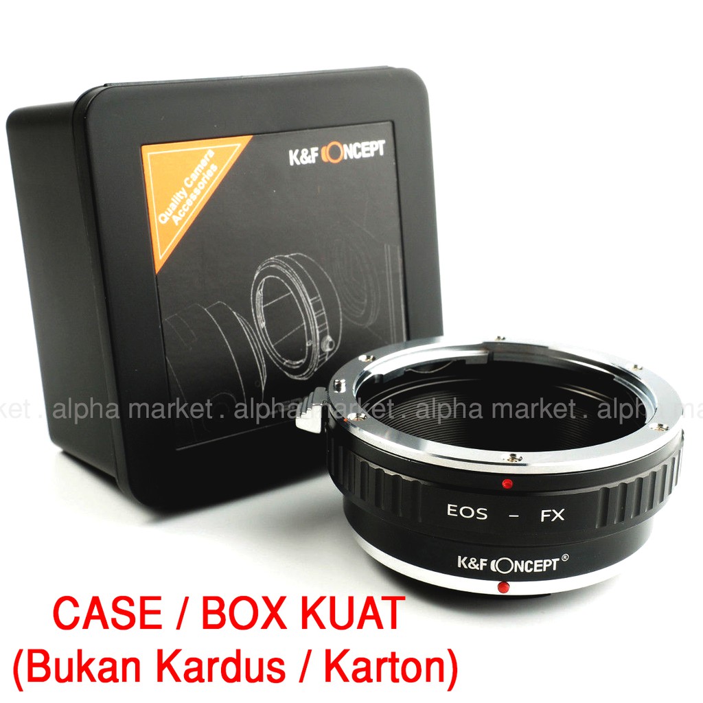 Jual Adapter K&F Concept Lensa DSLR Canon EOS EF EFS To Ke Kamera ...