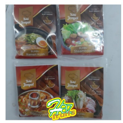 Jual BUMBU TOMYAM SUKI STEAMBOAT RAMEN 60 GRAM KOKI JEMPOL