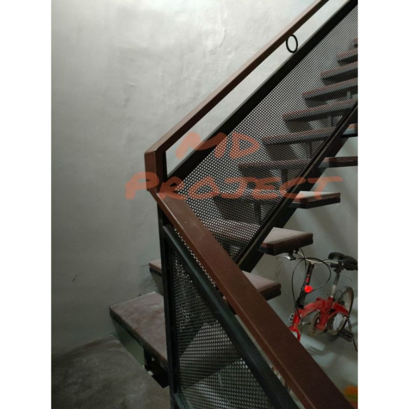 Jual tangga plus railing minimalis | Shopee Indonesia