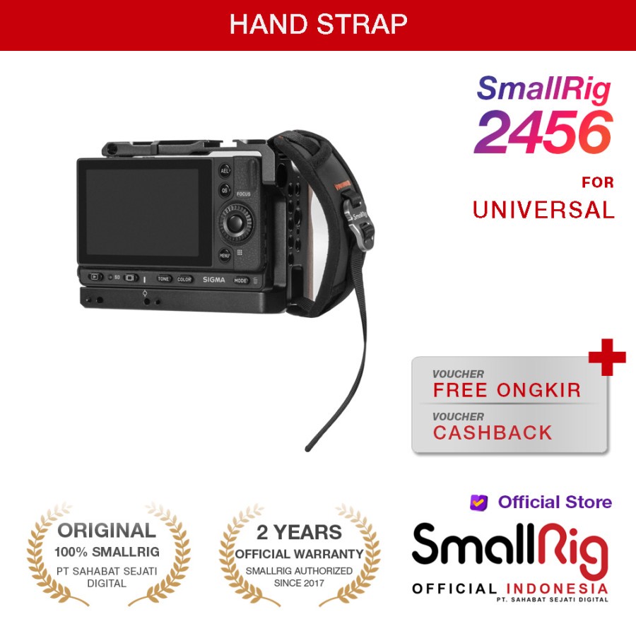 Jual Smallrig Hand Strap Pac 2456 | Shopee Indonesia