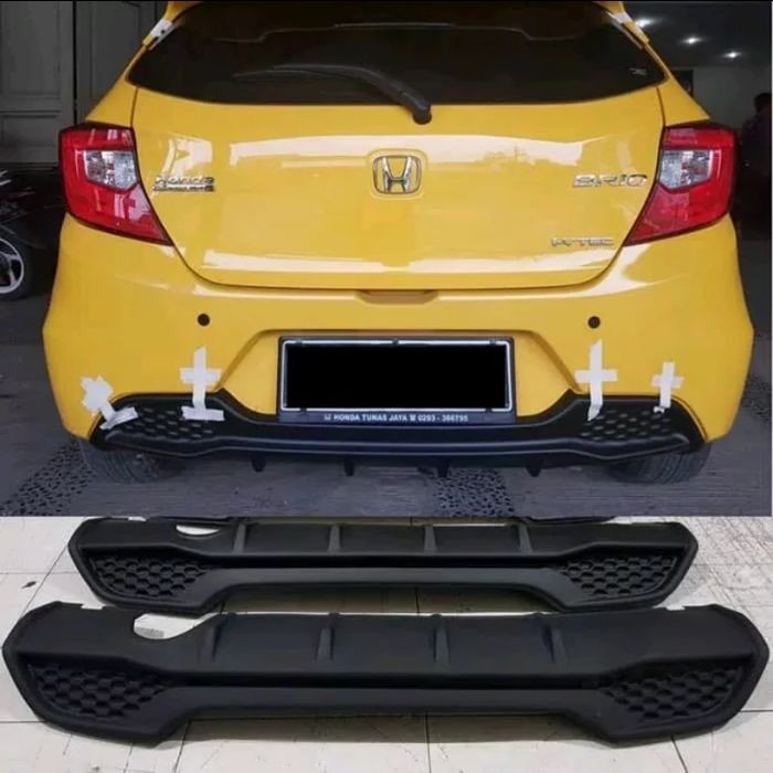 Jual Bodykit All New Honda Brio Diffuser Spoiler Ongkos Kirim Murah