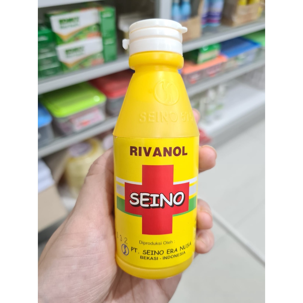 Jual RIVANOL SEINO 100ml CAIRAN PEMBERSIH LUKA LUAR / CAIRAN ANTISEPTIK ...