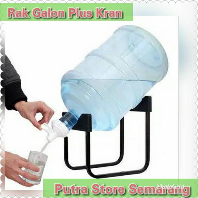 Jual Rak Galon Plus Kran Dudukan Galon Stand Galon Shopee Indonesia