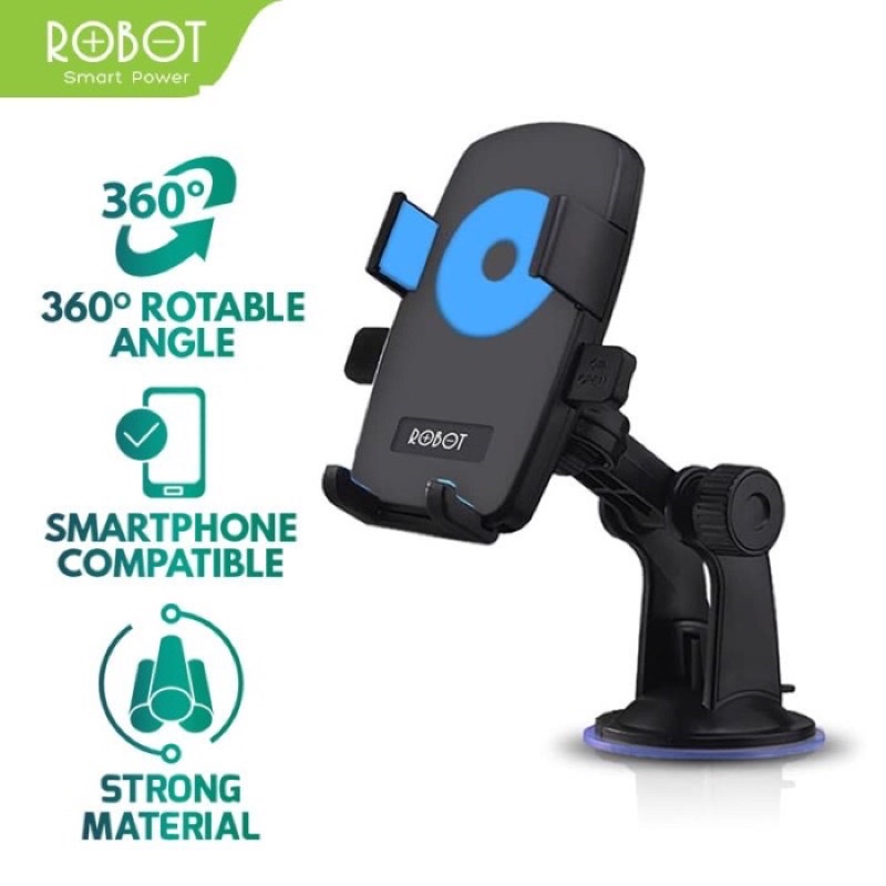 Jual CAR HOLDER ROBOT RT CH01 UNIVERSAL 360 ROTATION HOLDER MOBIL ...