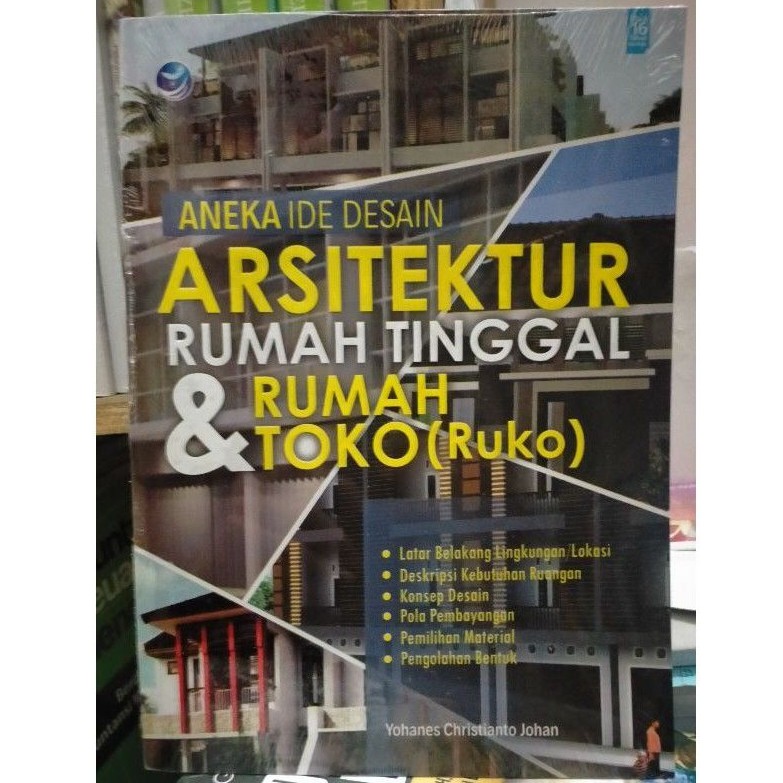 Jual Aneka Ide Desain Arsitektur Rumah Tinggal Dan Rumah Toko (Ruko ...