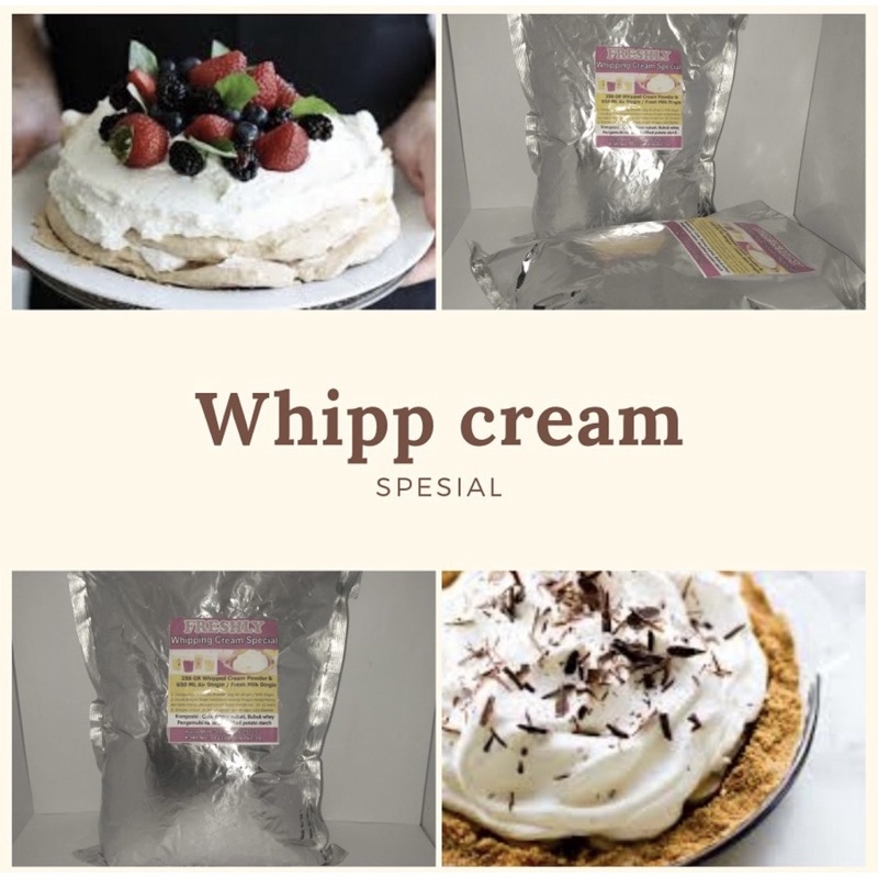 Jual Whipping cream whip krim kiloan 1 KG Halal Shopee Indonesia