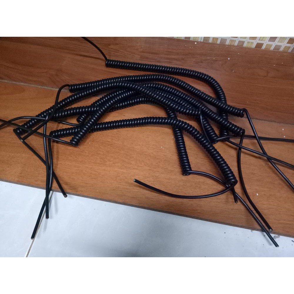 Jual KABEL EXTRAMIC SPIRAL RIG ICOM KENWOOD ALINCO TANPA KONEKTOR ISI 8 ...