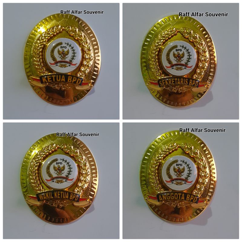 Jual PIN BPD LOGO BARU MODEL OVAL GERIGI MAGNET | Shopee Indonesia