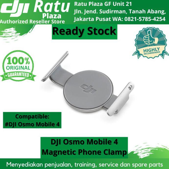 Bride Magnétique Pour Smartphone DJI OM 4/5/6/SE/7 | Compatible Avec Les Stabilisateurs DJI Osmo Mobile | Pour Prise De Vue Rapide Et Stable